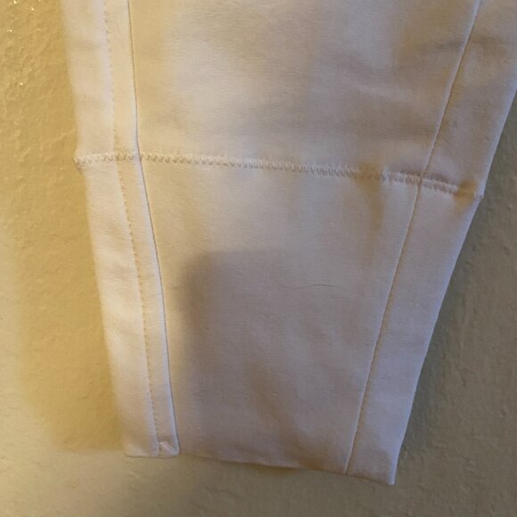 Cavallo Calandra Full Seat Breeches – White/Steel Gray – Size 30 (US 10) - Picture 2 of 13